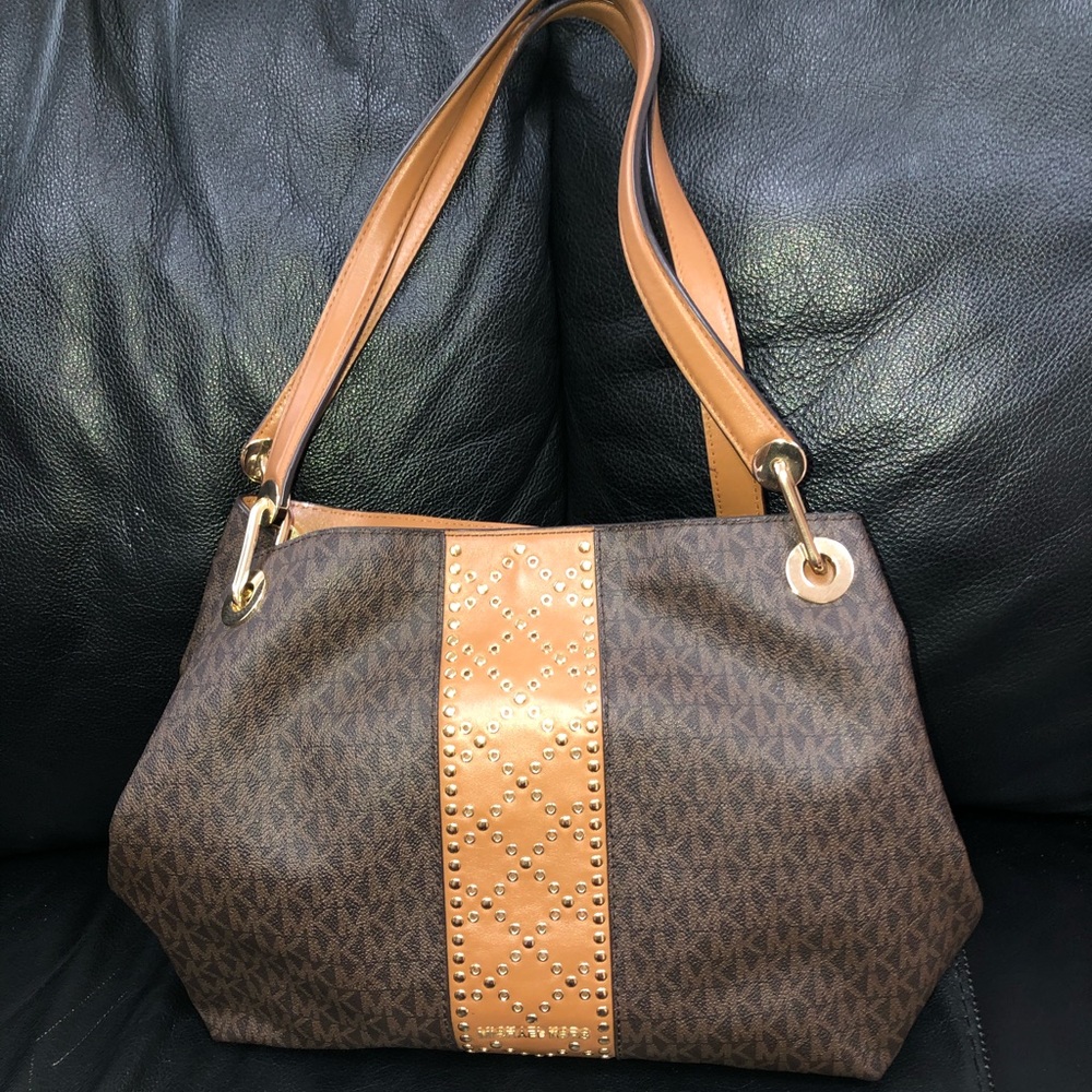 Michael Kors Brown & Tan Tote